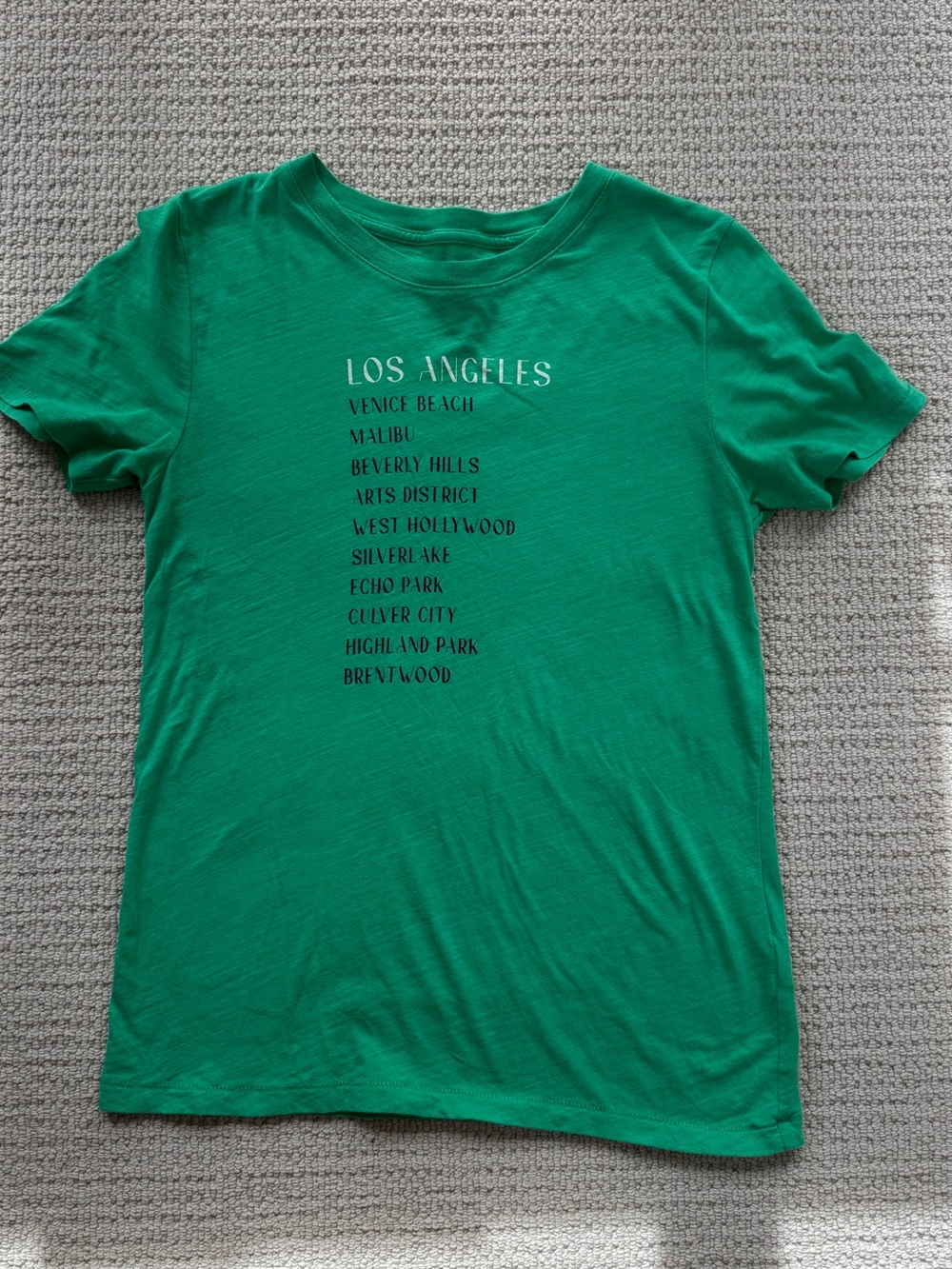 J Crew Los Angeles Tee